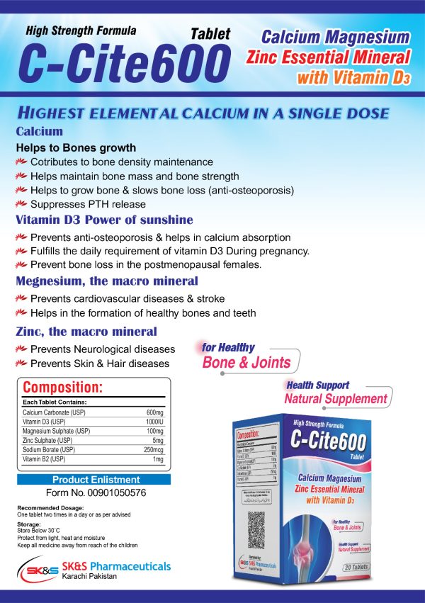 C-CITE 600MG TAB - Image 3